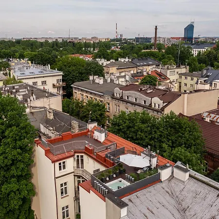 Rooftop Wawel View With Jacuzzi L Luxury 아파트 크라쿠프