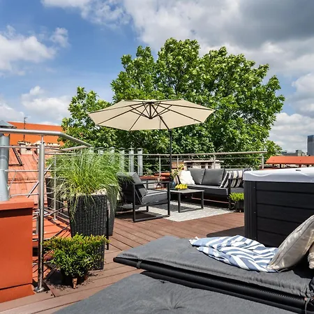 Appartamento Rooftop Wawel View With Jacuzzi L Luxury