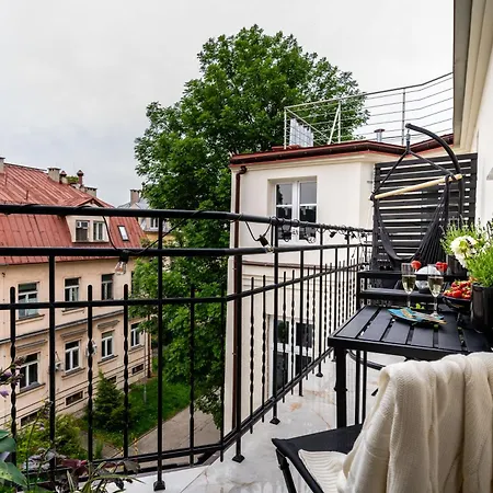 Apartment Rooftop Wawel View With Jacuzzi L Luxury